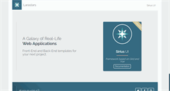 Desktop Screenshot of larastars.com